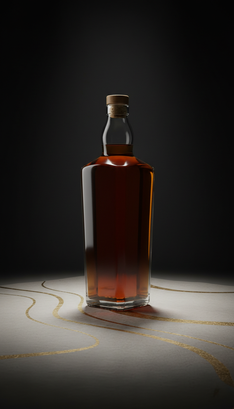Aged Oak Finish Whisky Bottle